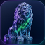 GlassDex lion